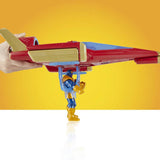 Marvel Avengers Iron Man action figure with battle jet, imported from the UK