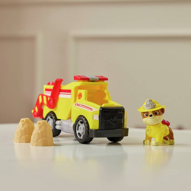 PAW Patrol Fire Rescue Rubble dump truck toy, imported from the UK