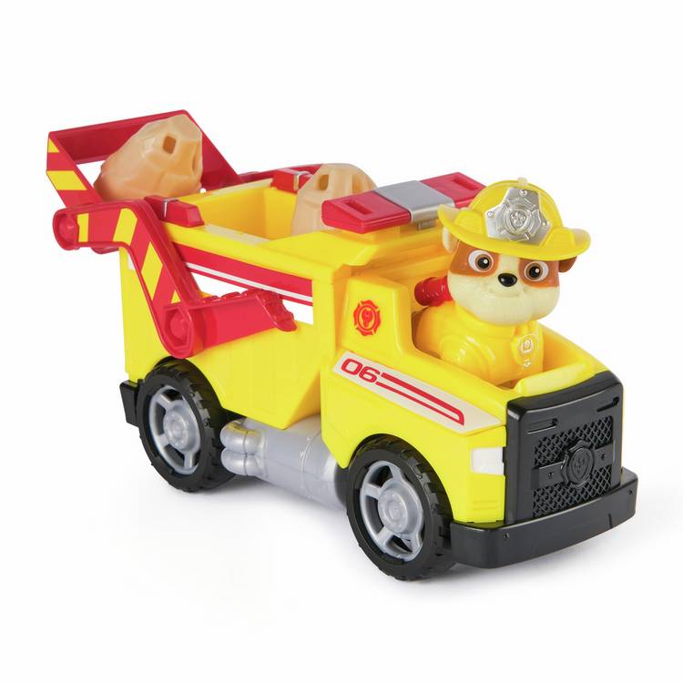 PAW Patrol Fire Rescue Rubble dump truck toy, imported from the UK