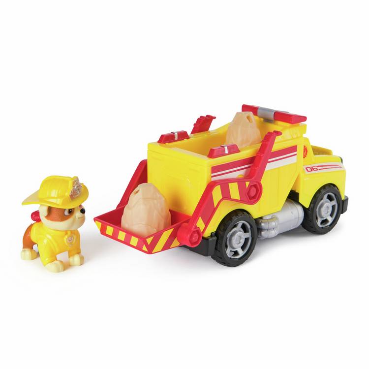 PAW Patrol Fire Rescue Rubble dump truck toy, imported from the UK