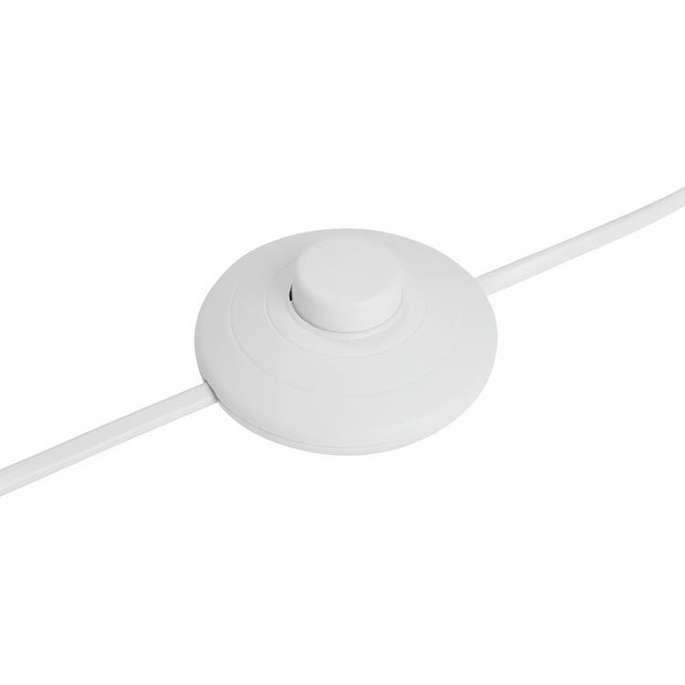Argos Home rope floor lamp white and natural, imported from the UK