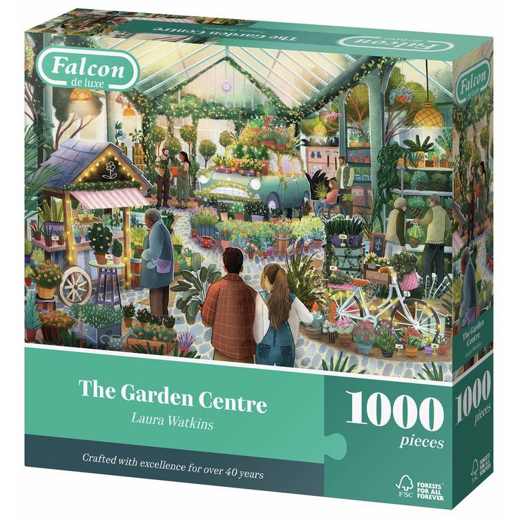 Falcon garden centre 1000 piece puzzle, imported from the UK