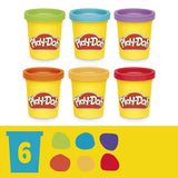 Play-Doh Shapes & Colours Dino playset 6 tubs 5 accessories (British brand)