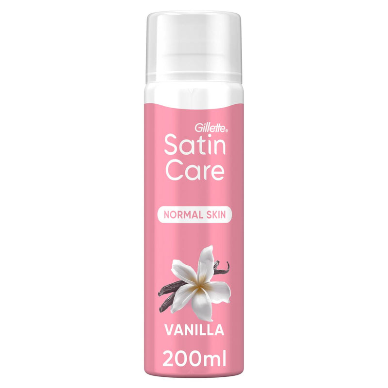 Venus Satin Care shave gel vanilla scent 200ml, imported from the UK