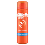 ASDA Gillette Fusion Moisturising Shave Gel Men's Shaving Gel 200ml- Buy online at McGrocer