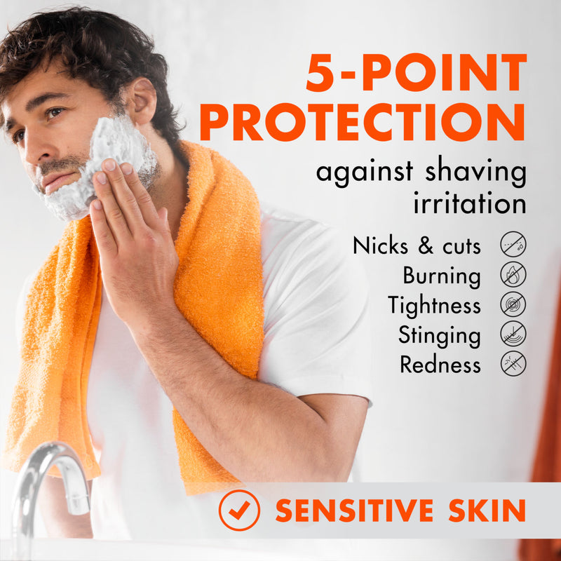 Gillette moisturising shave gel 200ml - British product