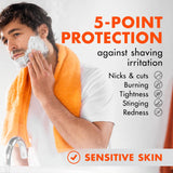 Gillette moisturising shave gel 200ml - British product