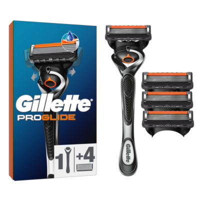 Gillette ProGlide razor 4 blades, UK version