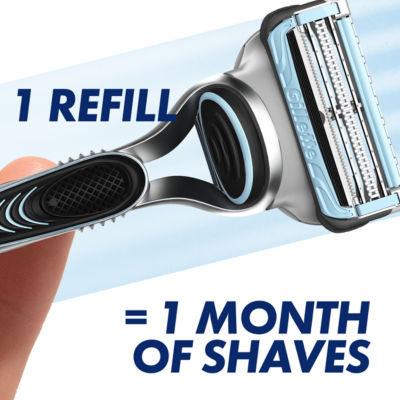 Gillette SkinGuard Men's Razor with precision trimmer, UK version