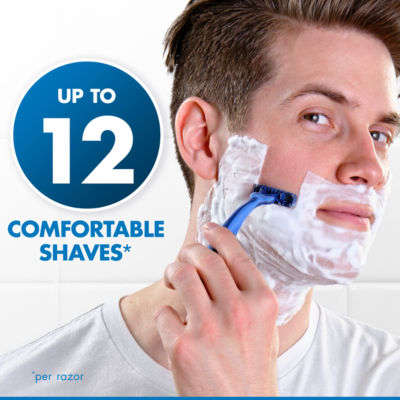 Gillette Sensor3 Comfort disposable razors 4-pack, UK version