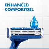 Gillette Sensor3 Comfort 8 pack disposable razors, UK version
