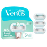 ASDA Gillette Venus Sensitive Razor Blade Refills Pack of 3- Buy online at McGrocer