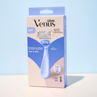 Gillette Venus Intimate Razor with aloe, UK version