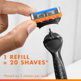 Gillette Fusion5 Power razor refills cartridge, UK version