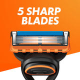 Gillette Fusion5 Refill Blades for Men Shaving, UK version