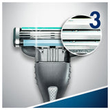 Gillette Mach3 men's disposable razors pack of 5, UK version