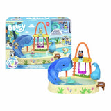 Bluey Whale Water Park Playset with colour-change rashie (British brand)