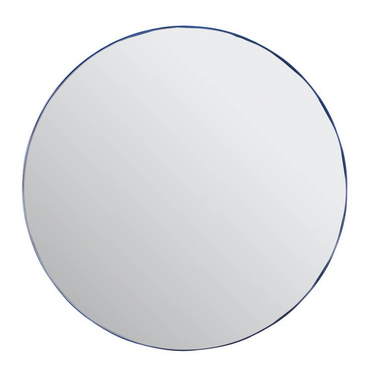Habitat blue round mirror 60cm - British product