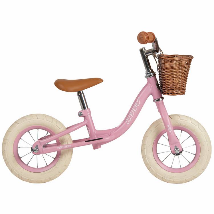 Huffy Vintage kids balance bike in Dusted Pink 10 inch (British brand)