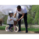 Huffy Vintage kids balance bike in Dusted Pink 10 inch (British brand)
