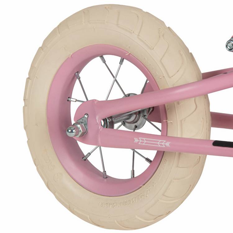 Huffy Vintage kids balance bike in Dusted Pink 10 inch (British brand)