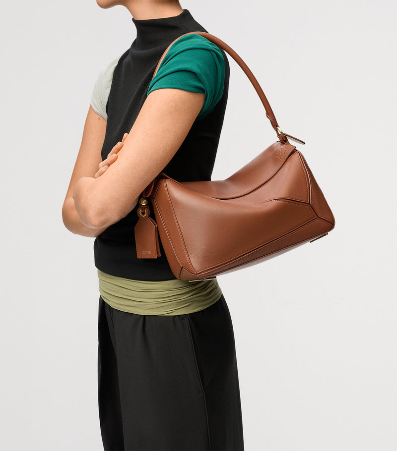 LOEWE medium Featherlight Puzzle top-handle bag (British brand)