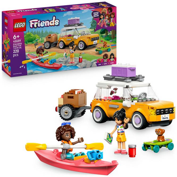 LEGO Friends 42659 road-trip car set (British brand)