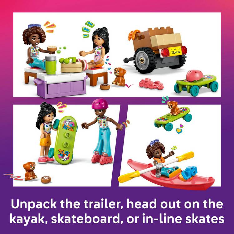 LEGO Friends 42659 road-trip car set (British brand)