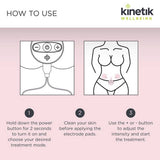 Kinetik Wellbeing precision pain reliever TENS device, UK version