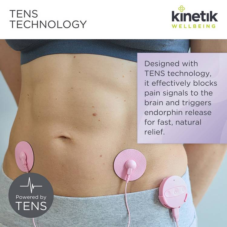 Kinetik Wellbeing precision pain reliever TENS device, UK version