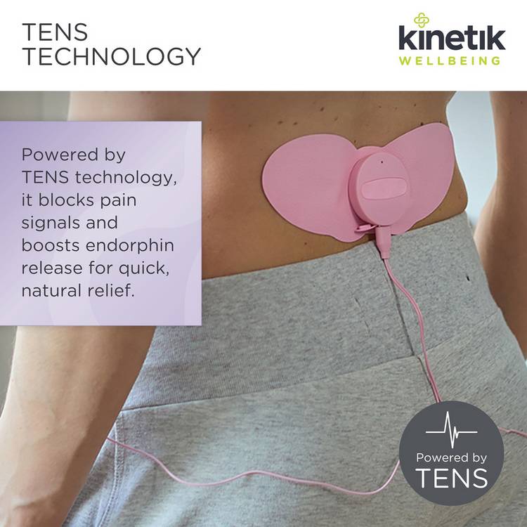 Kinetik Wellbeing Complete Period Pain Reliever TENS device - British product