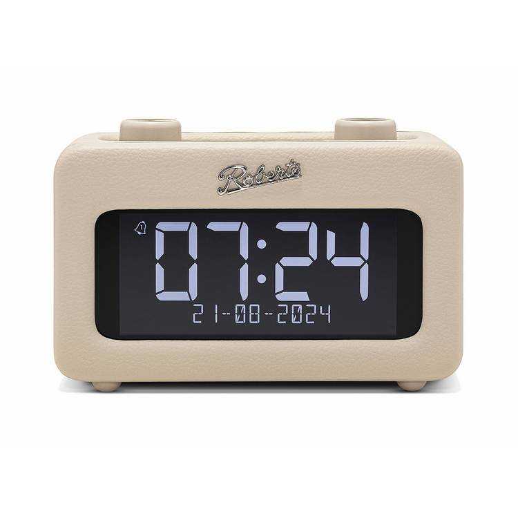 Roberts Revival Rest clock radio in cream, imported from the UK
