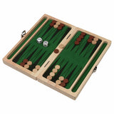 Goki Backgammon Game folding board set - British product