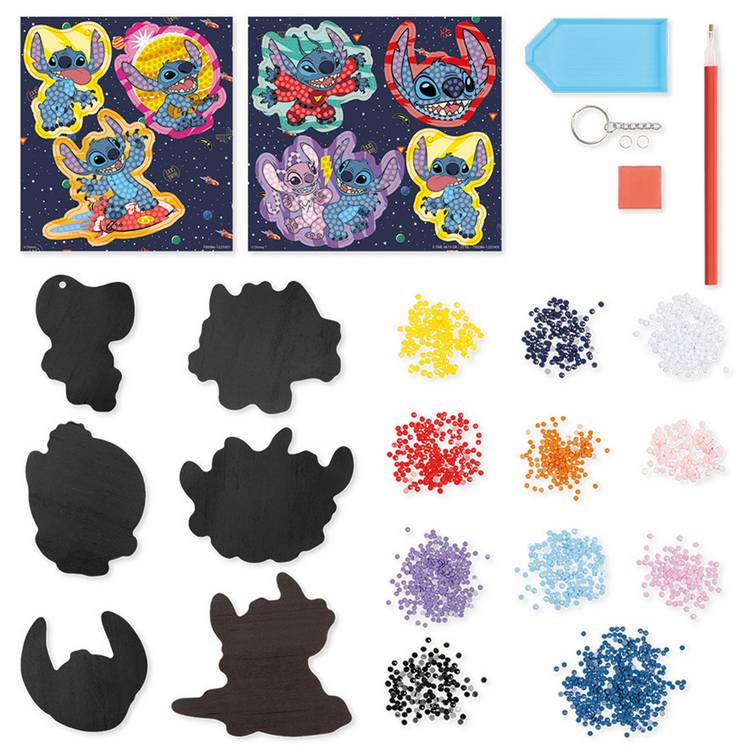 Totum Disney Stitch diamond painting magnets - British product