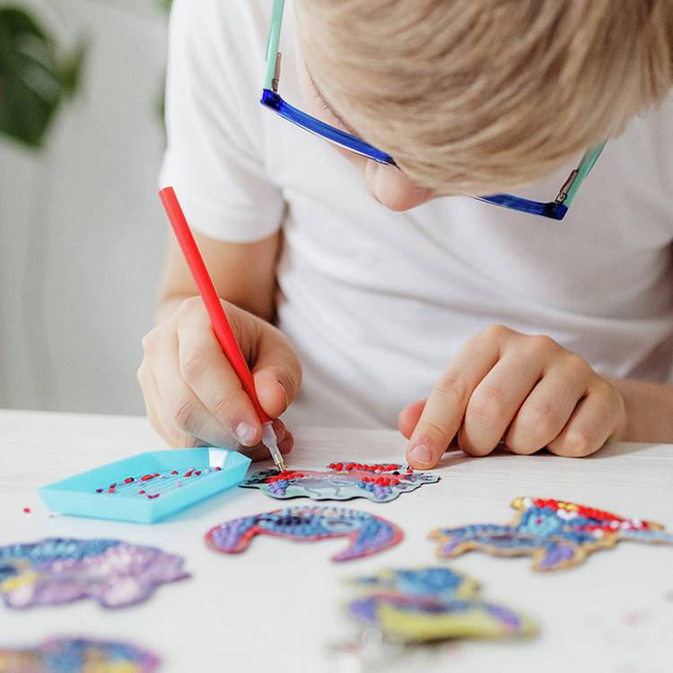 Totum Disney Stitch diamond painting magnets - British product