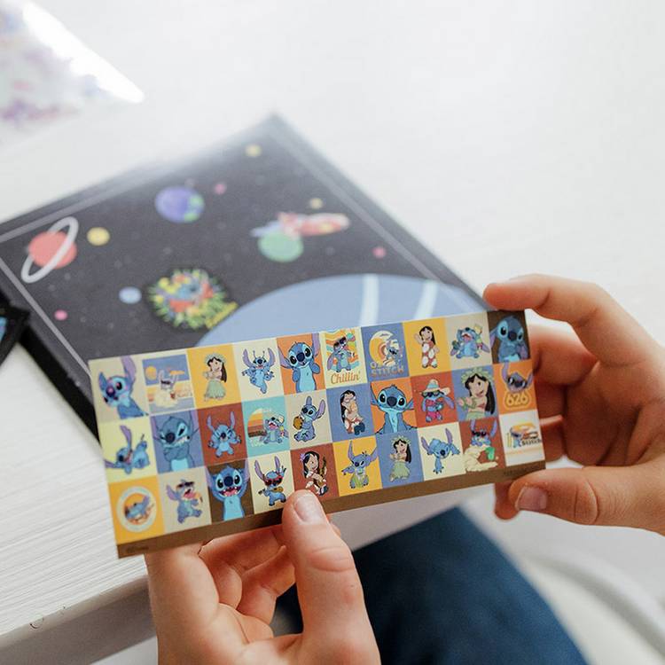 Disney Stitch sticker set, imported from the UK