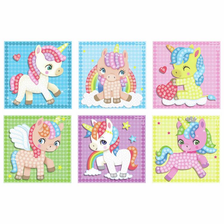 PlayMais Little Unicorn mosaic set 2300 pieces, UK version