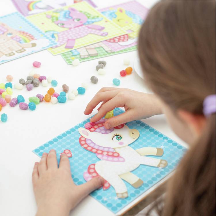 PlayMais Little Unicorn mosaic set 2300 pieces, UK version