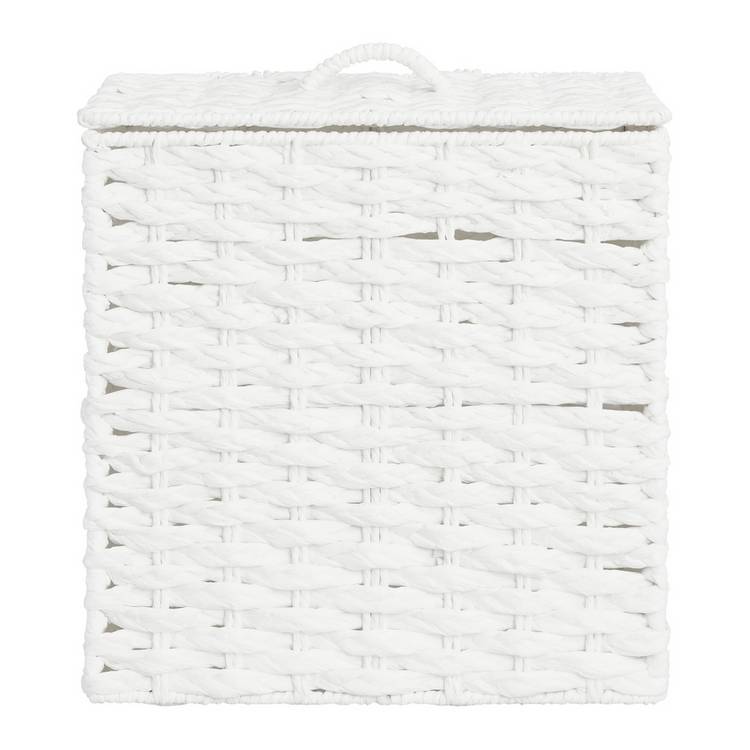 Argos Home woven toilet roll store white - British product
