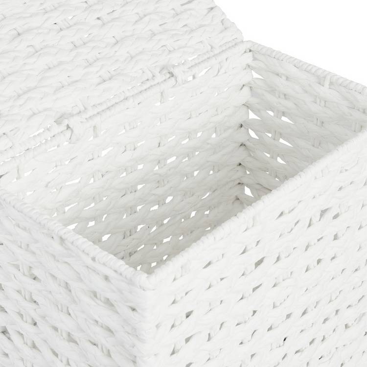Argos Home woven toilet roll store white - British product