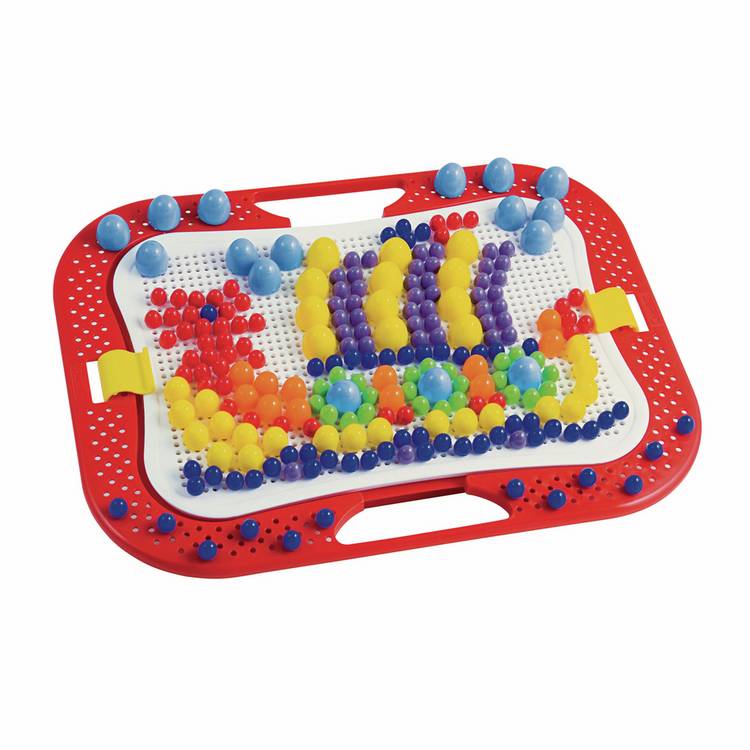 Quercetti FantaColor Modular 4 Pin Mosaic craft toy, imported from the UK