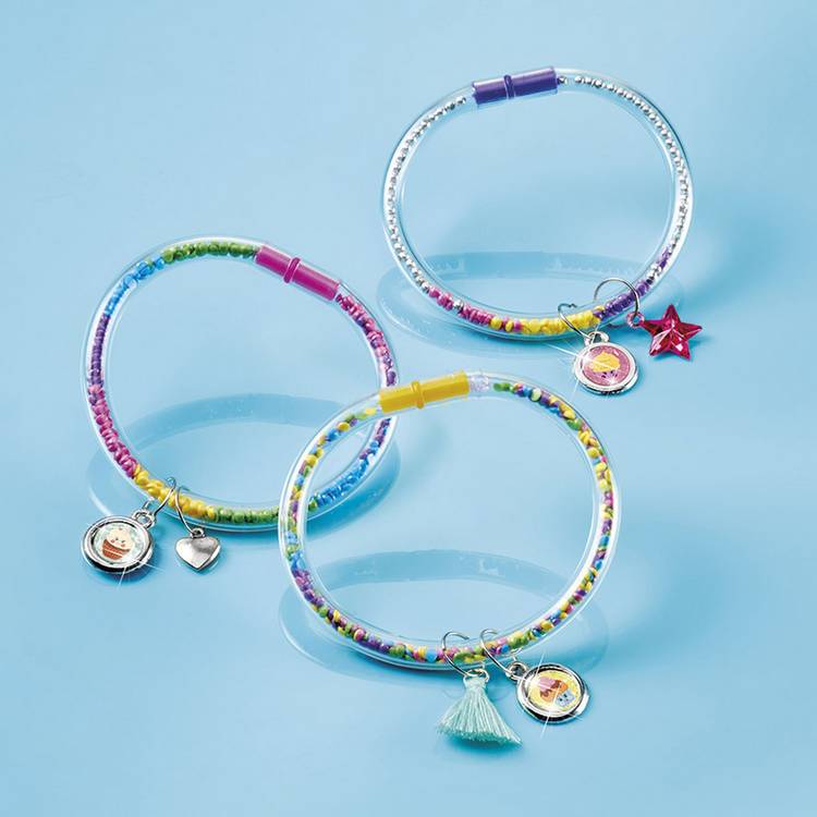 Totum Glitter Tube Bracelets craft set, UK version