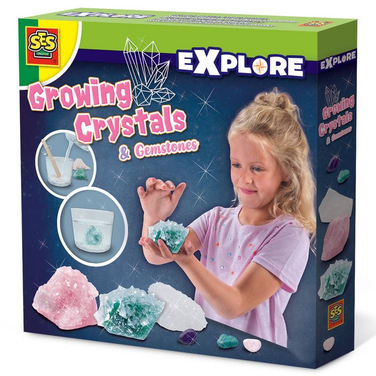 SES Creative growing crystals craft kit, UK version