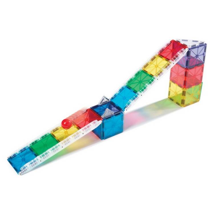 MAGNA-TILES Rail Racers 33 piece set, imported from the UK