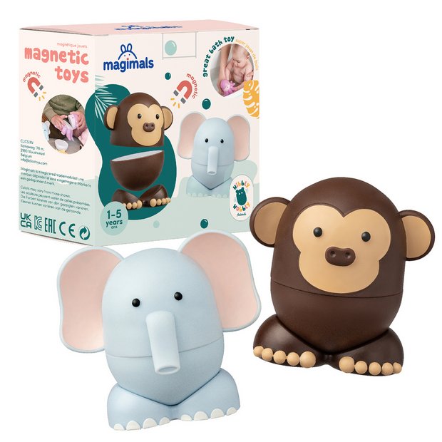 Clics Magimals Safari magnetic animal set (British brand)