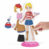 Quercetti Fashion Anna magnetic dress-up game with 29 outfits - British product