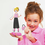 Quercetti Fashion Anna magnetic dress-up game with 29 outfits - British product