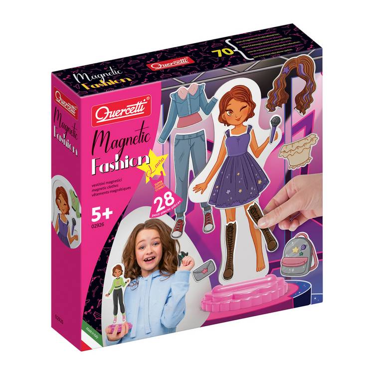 Quercett Magnetic Fashion Laura with magnetic outfits - British product