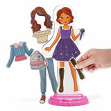 Quercett Magnetic Fashion Laura with magnetic outfits - British product