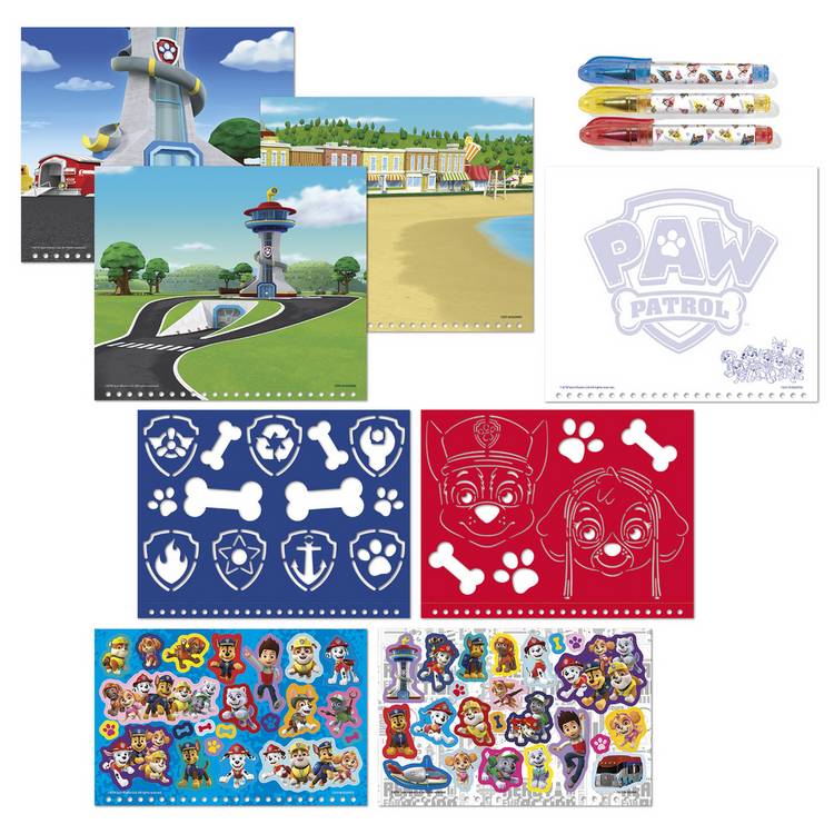 Paw Patrol Designer activity book (British brand)
